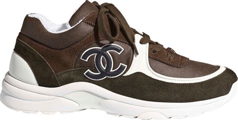 chanel cc pvc trimmed sneakers japan|chanel sneakers suede.